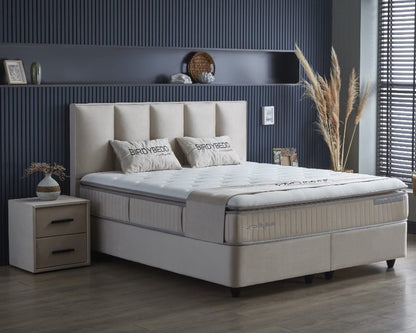 Opberg boxspring Birdybedd Beige