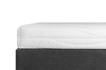 Boxspring Student Basic Antraciet - 180x210 cm - Comfort Foam Matras