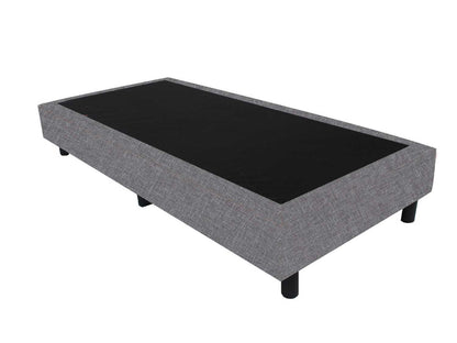 Boxspring 60x200 Linnenlook Grijs