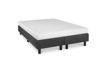 Boxspring Student Basic Antraciet - 160x220 cm - Comfort Foam Matras