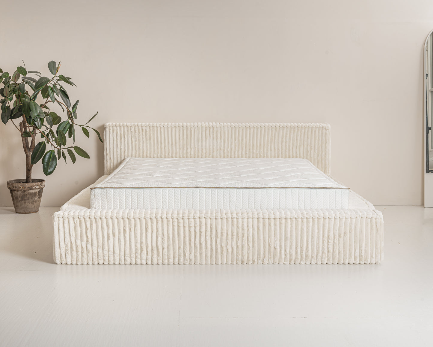 Adore Opberg Melody Pearl Beige - Hybrid Pocket Matras