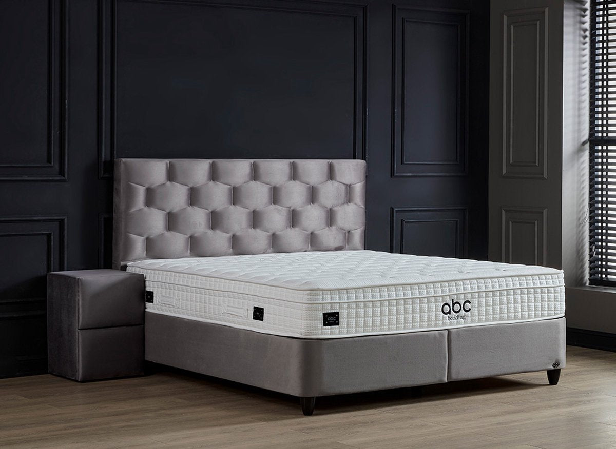 Opberg Boxspring Palermo Grijs