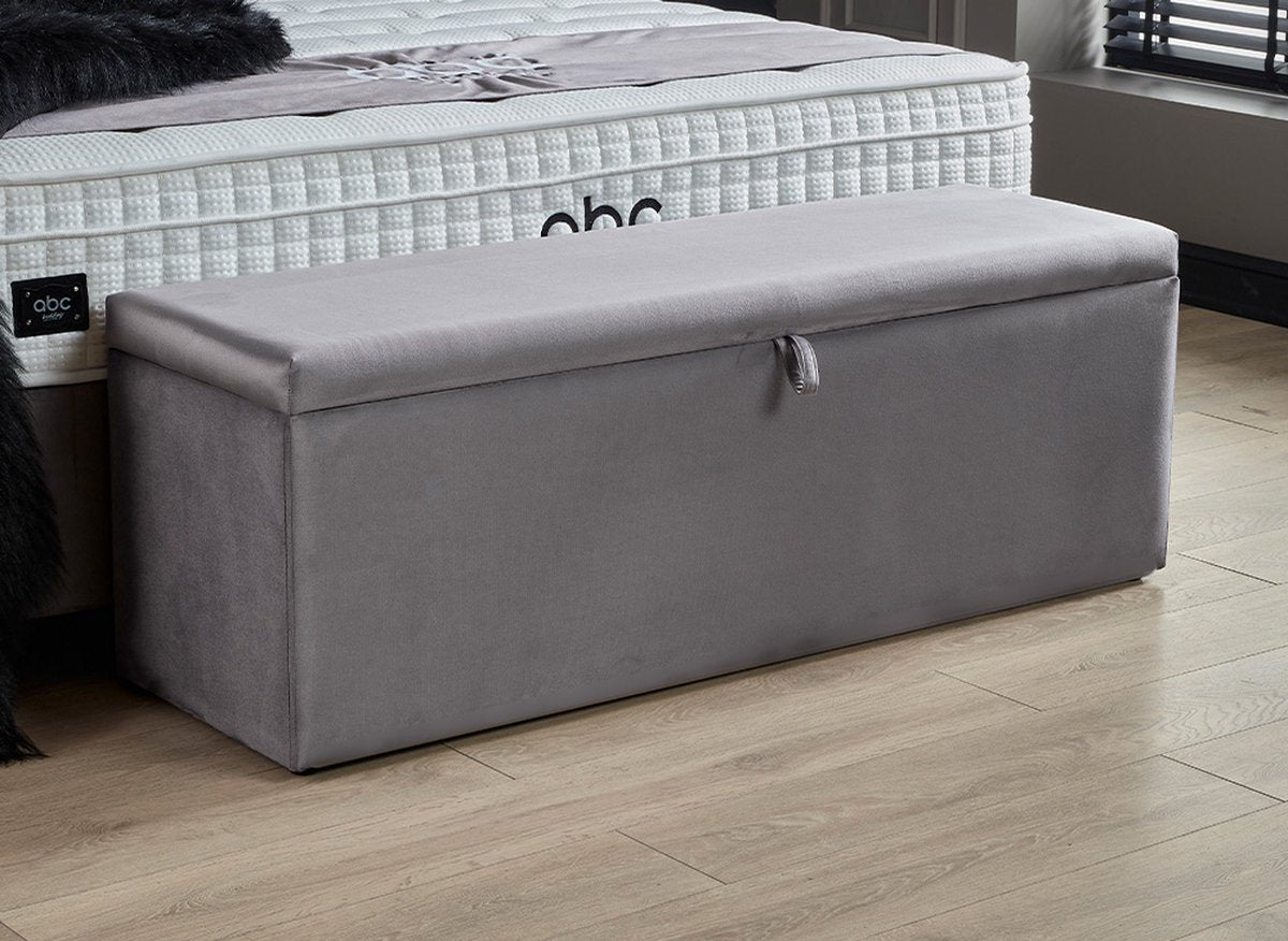 Opberg Boxspring Palermo Grijs