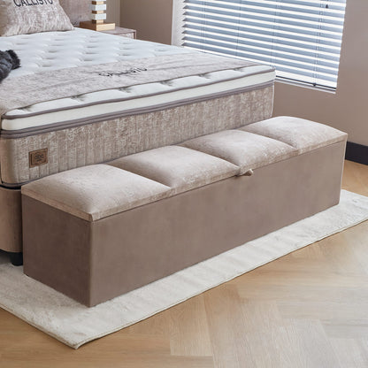 Opberg Boxspring Calisto Beige